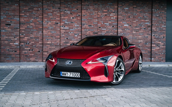 Lexus LC cena 369000 przebieg: 56200, rok produkcji 2019 z Katowice małe 211